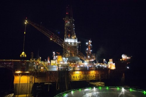 Нефтяное месторождение в Карском море. Источник изображения: www.rosneft.ru