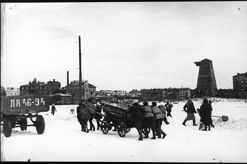 Блокадный Ленинград. Декабрь 1941 г.