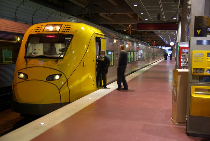 На Центральном вокзале Стокгольма. Источник изображения: wikipedia.org